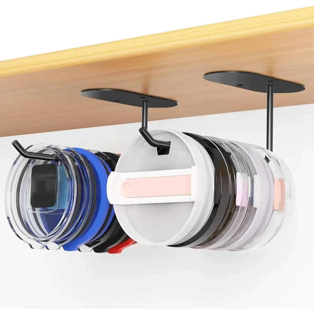 Adhesive Tumbler Lid Organizer